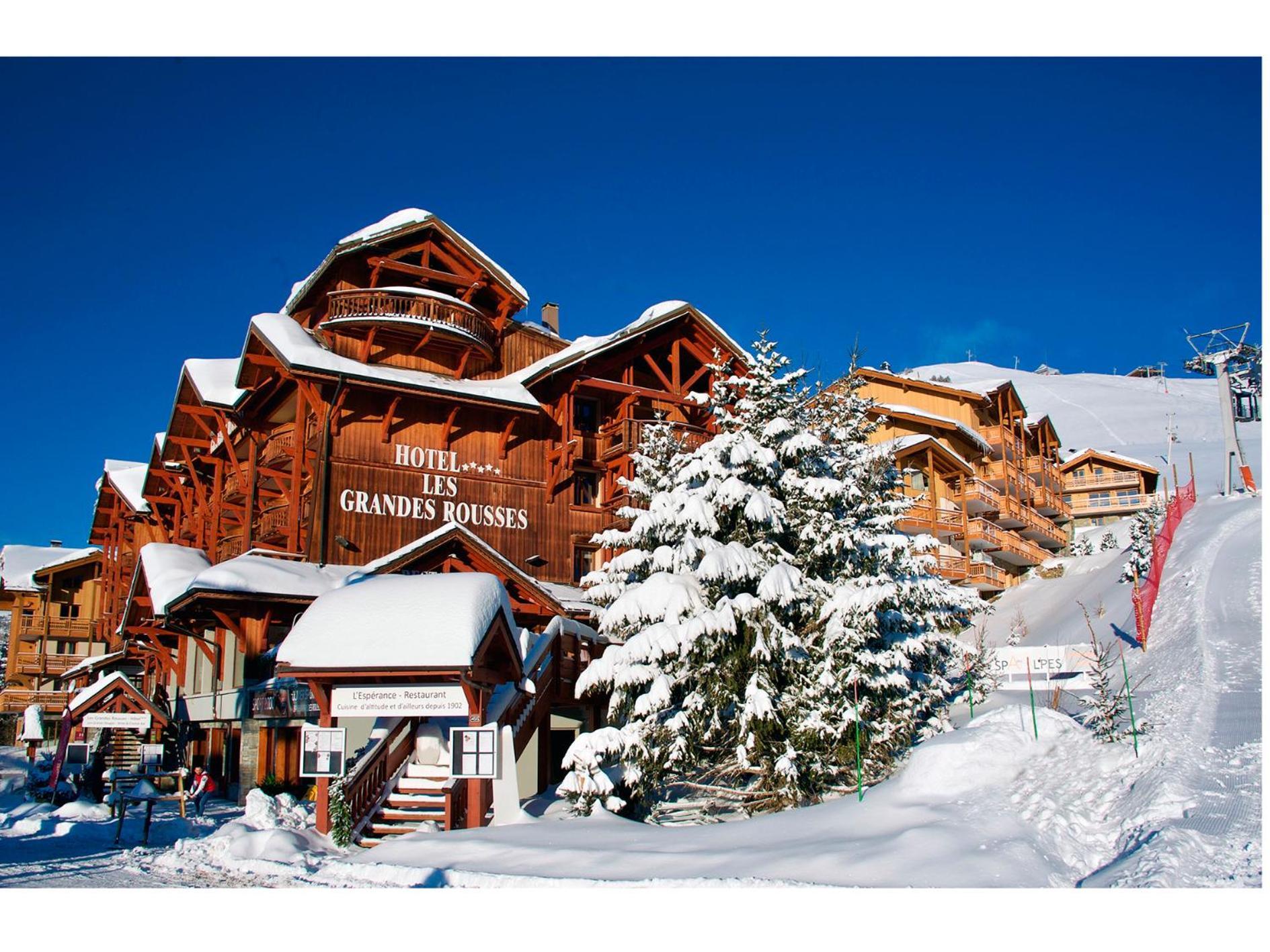 Grandes Rousses Hotel & Spa ラルプ・デュエ エクステリア 写真 Les Saisies