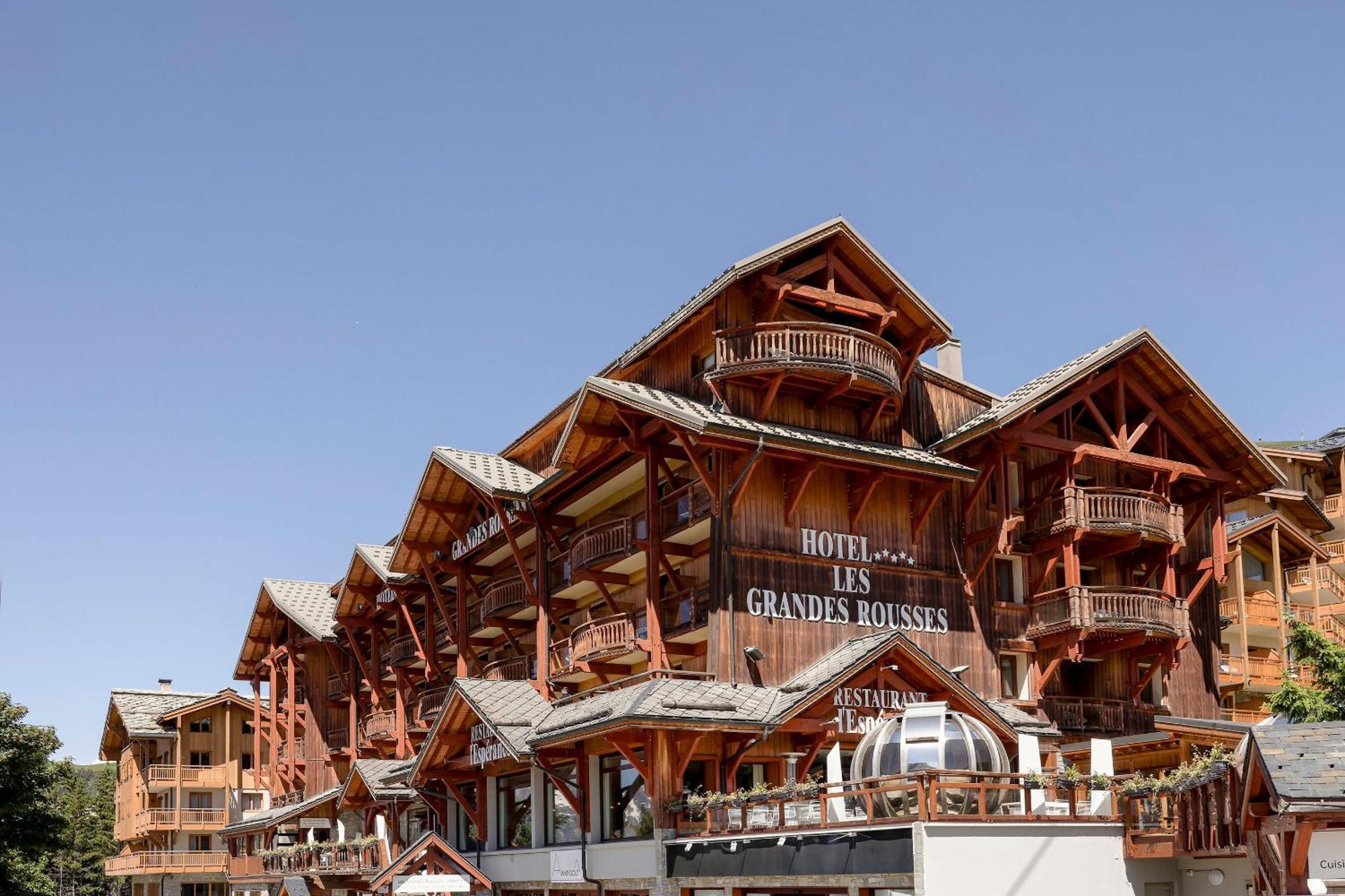 Grandes Rousses Hotel & Spa ラルプ・デュエ エクステリア 写真 Les Saisies